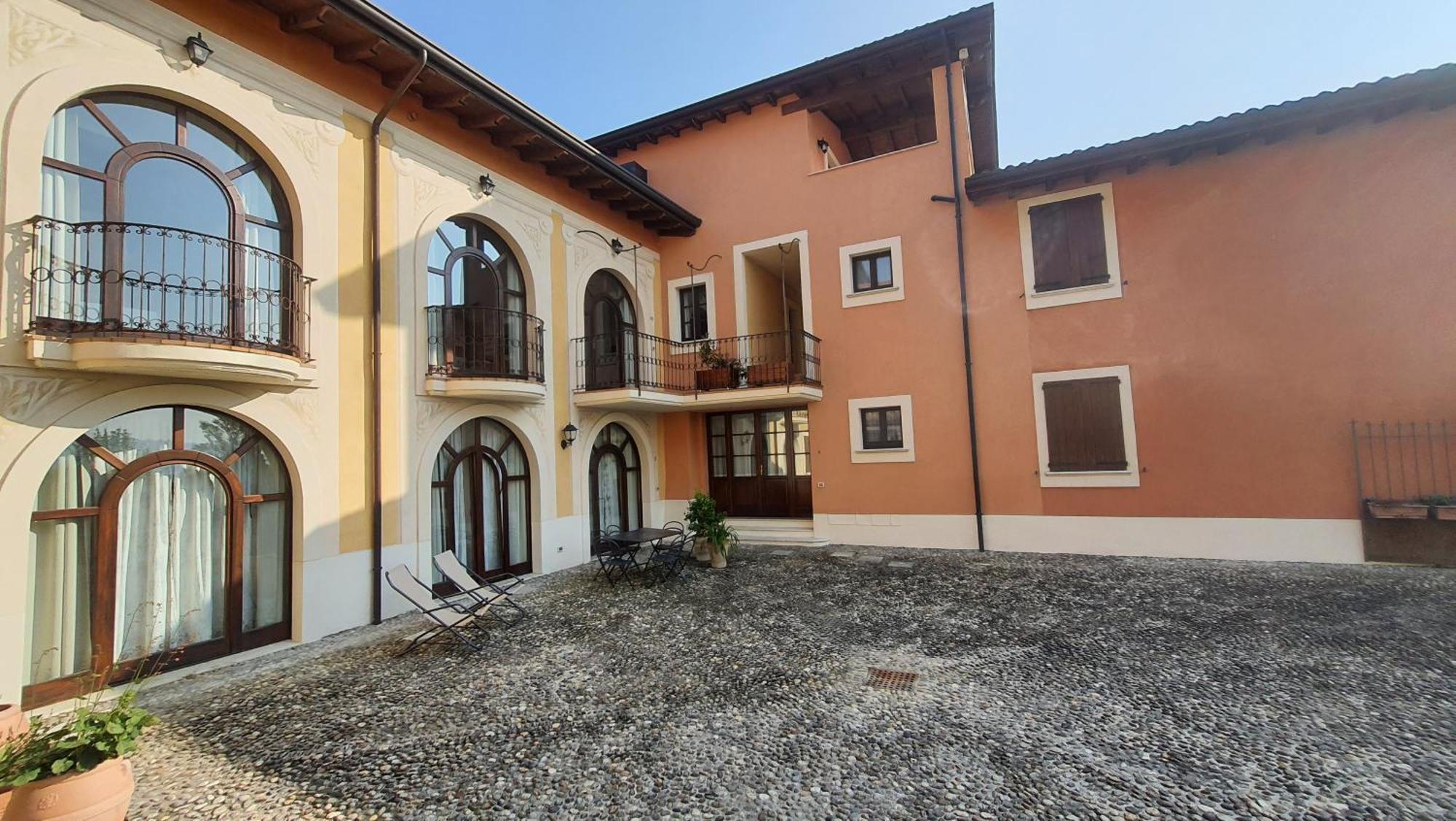 Villa Santa Caterina Manerba del Garda Bagian luar foto