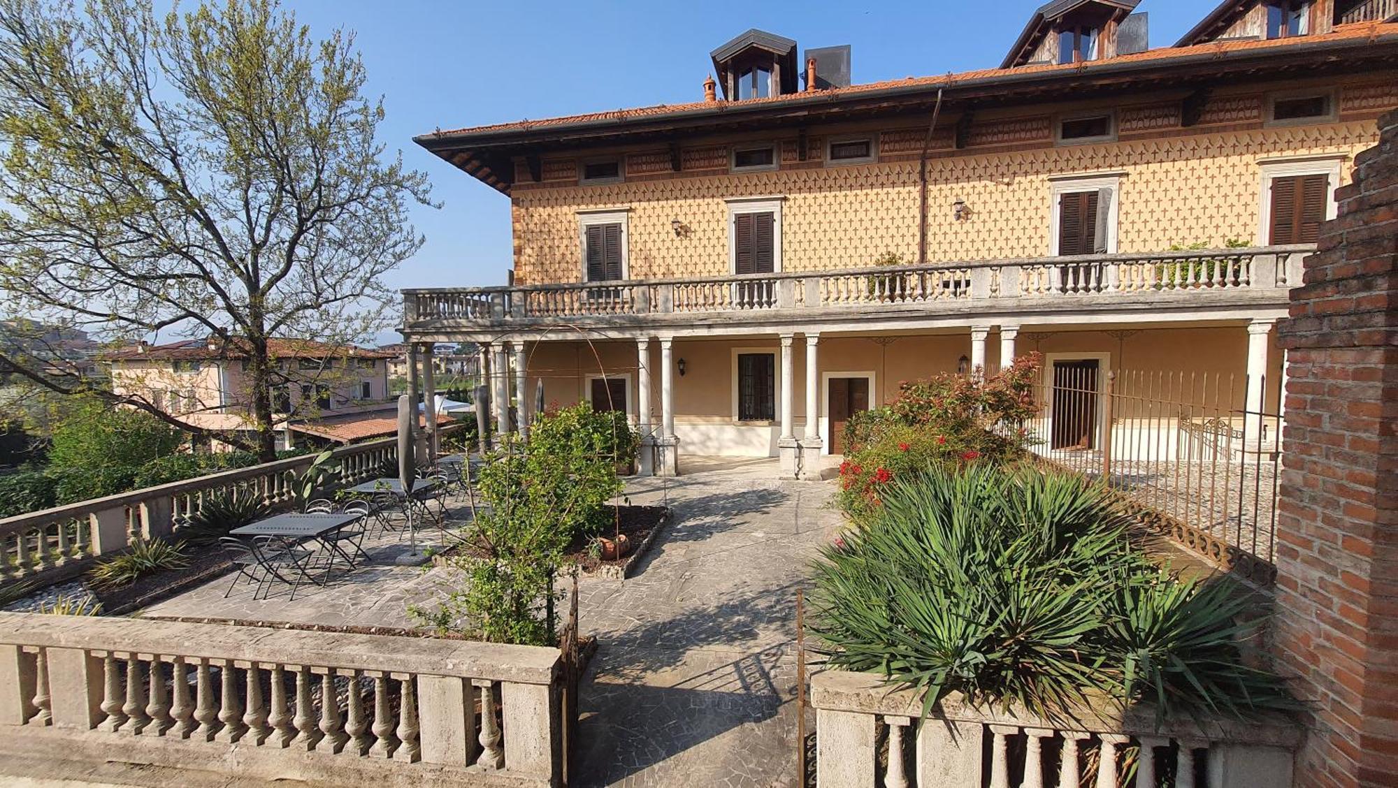 Villa Santa Caterina Manerba del Garda Bagian luar foto